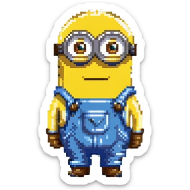Minion Kevin sticker