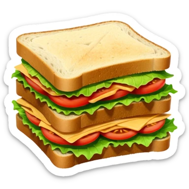 Sandwich sticker