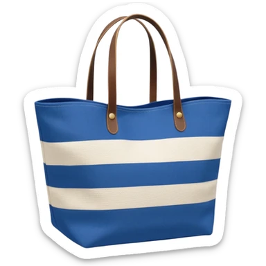 beach tote sticker