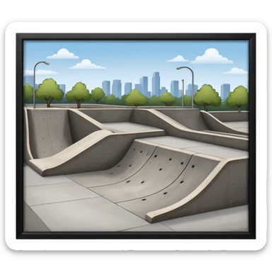 skate park sticker