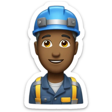 train electrician sticker