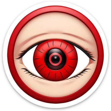 Ojos sharingan naruto sticker