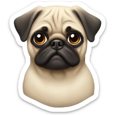 pug sticker