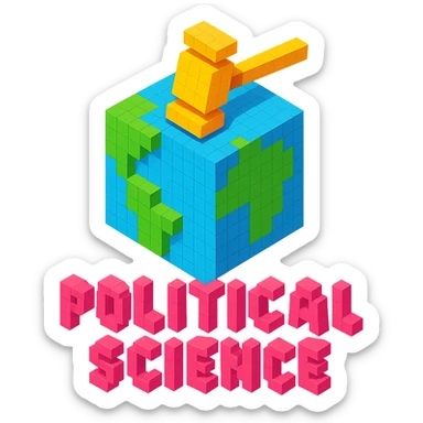 Political Science sticker