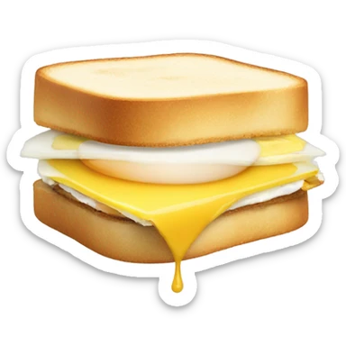 1 Egg sandwich sticker