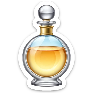 create a fragrance emoji in the style of iphone sticker