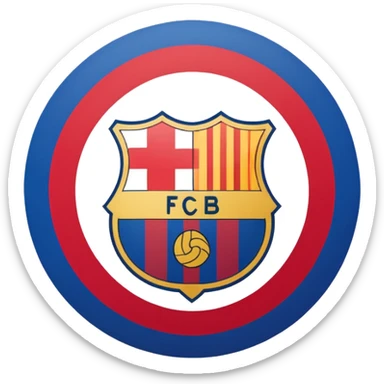 generate Barcelona official logo  sticker