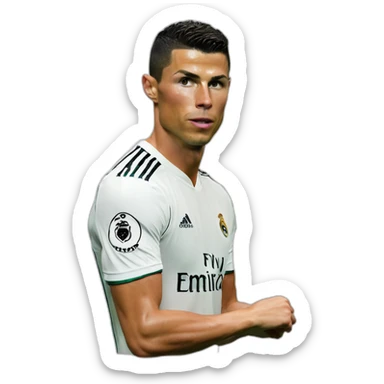Cristiano ronaldo manchester u ited sticker