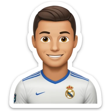 Sa un emoji de CR7  sticker