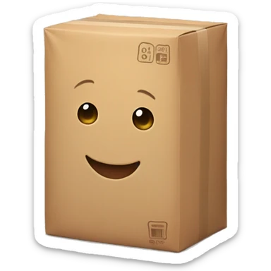 Big cute package  sticker