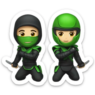 ninja-and-kawasaki-ninja sticker