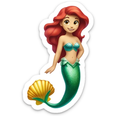 Princess Ariel  sticker
