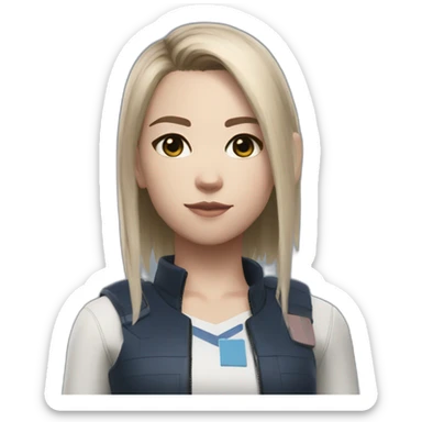 Detroit become human kara sticker