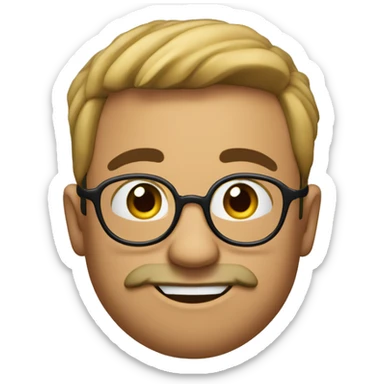 create an emoticon that depicts a generous face, likes to give, is not greedy, does not prioritize his own interests sticker