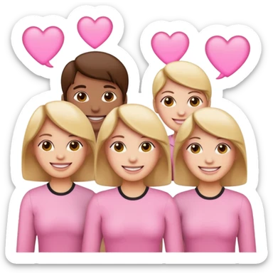 pink iphon employees(admins) emoji sticker