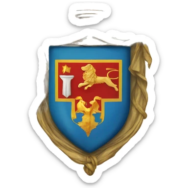 coat of arms of holy sticker