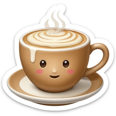 small Cappuccino sticker