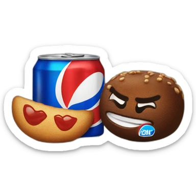 cola vs pepsi sticker