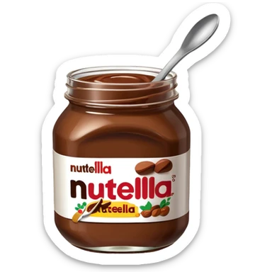 Nutella emojisi sticker