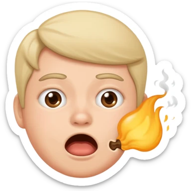 Tearing ass up sticker