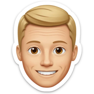 A super-realistic, cinematic, and indistinguishable from the real President of Finland, Alexander Stubb. sticker