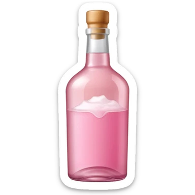 pink whitney alcohol bottle sticker