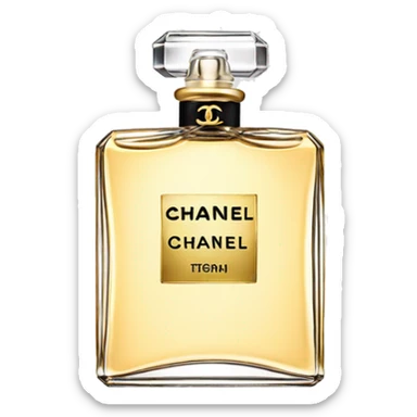 Chanel perfume  sticker