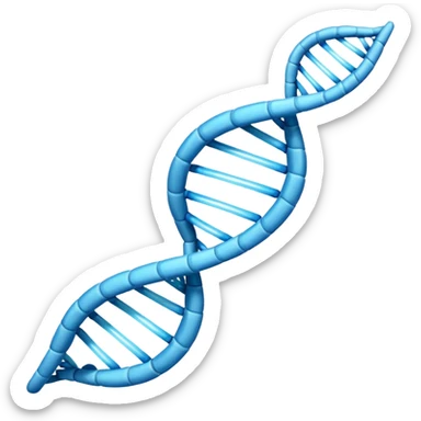 DNA Helix sticker