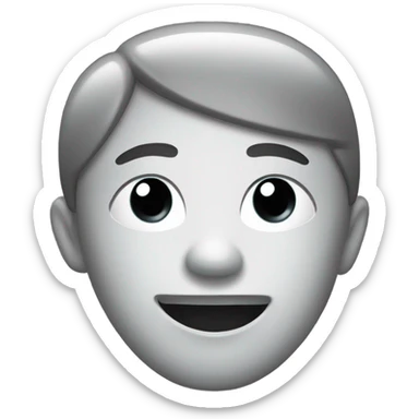 Black AmBully with small spot on his chin sticker