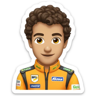 Lando Norris sticker