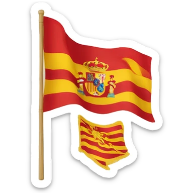 Bandera tercios españoles sticker