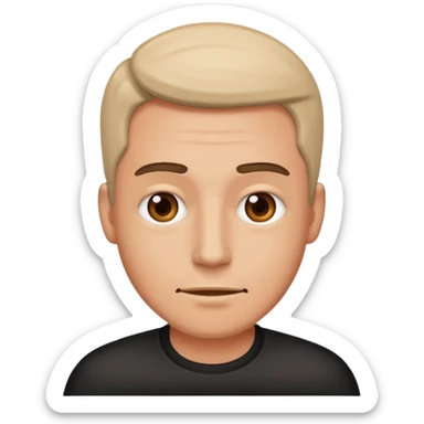 man saying literally  sticker