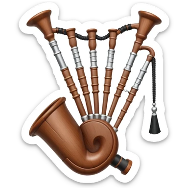 Bagpipes sticker