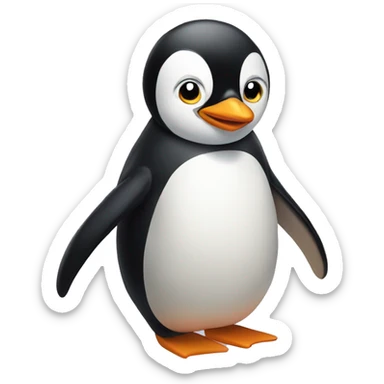 penguin sticker