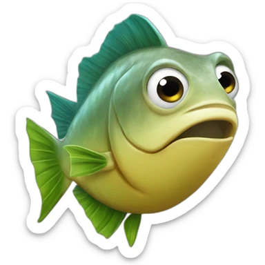 plante Piranha qui chante sticker