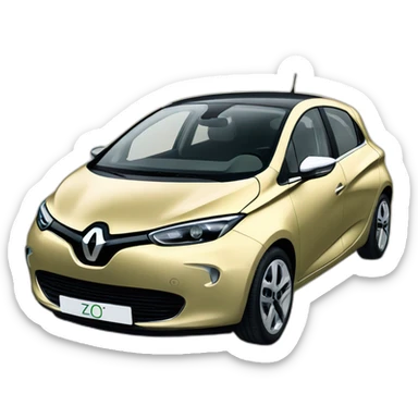 Renault zoe sticker