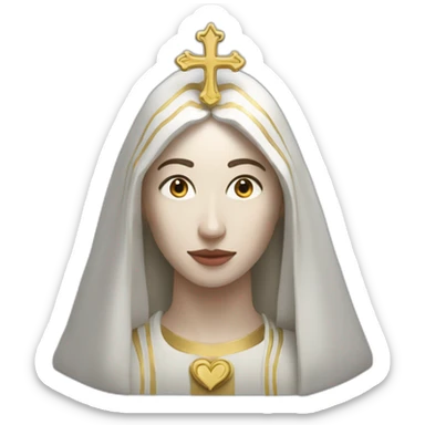 Sacré cœur vendéen sticker