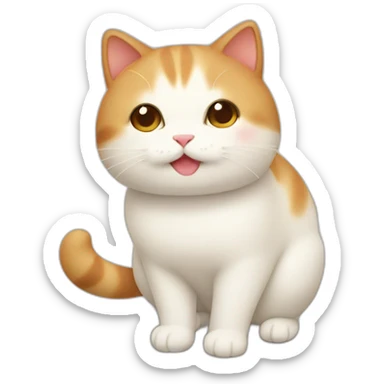 mochi cat sticker