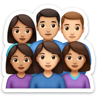 capacity building hispanic people  sticker