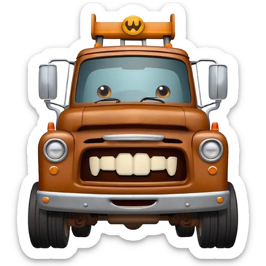 mater tow truck sticker