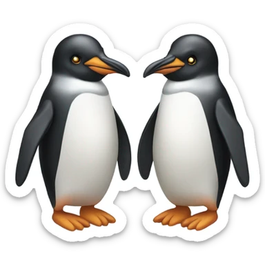 Penguin sticker