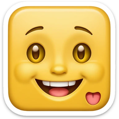 Make me the iPhone FaceTime emoji sticker