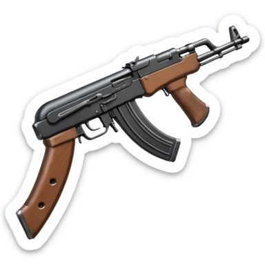 Ak47 emoji sticker