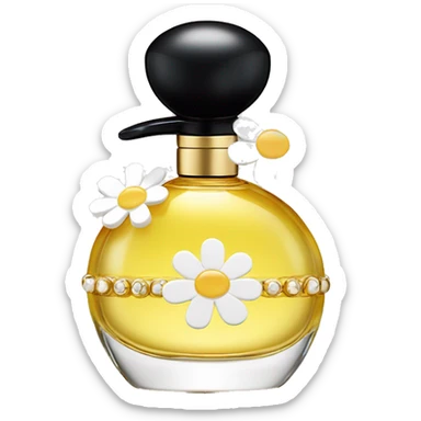 Realistic Marc Jacob’s, daisy perfume bottle sticker