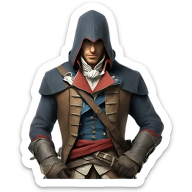 arno dorian de assassin's creed unity sticker