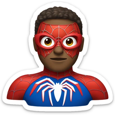 Marvel spiderman sticker