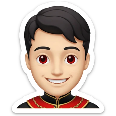 Alastor from has bazbin hotel sticker