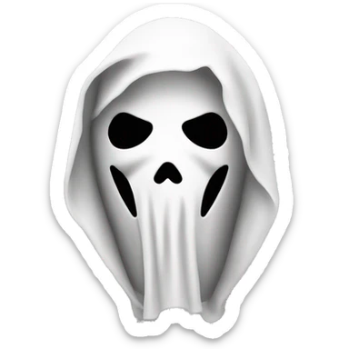 Ghostface sticker