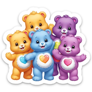 Care bears  sticker