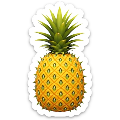pineapple sticker